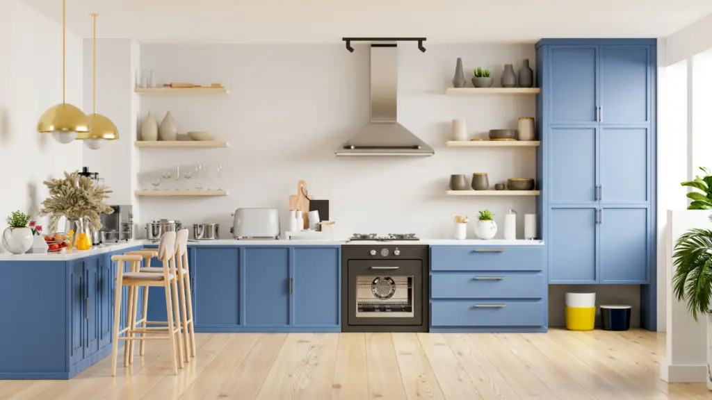 kitchen cabinets after a professional painting service