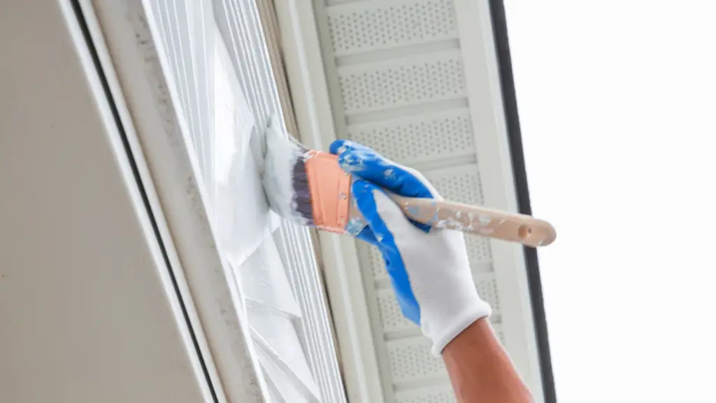 Exterior painting in details